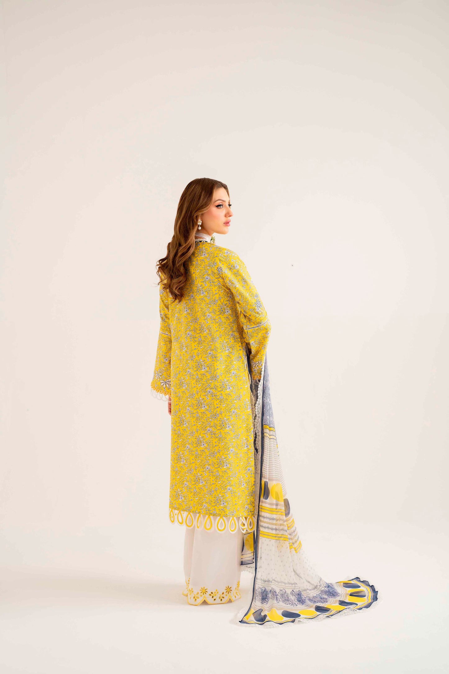 Lila By Sable V  Digital Printed  Lawn 3pc