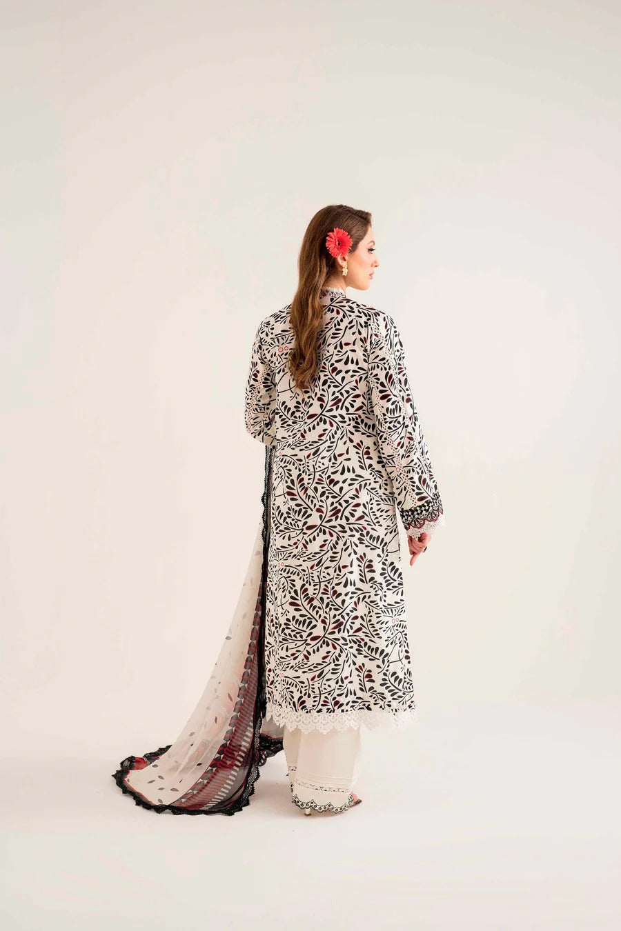 Lila By Sable V  Digital Printed  Lawn 3pc
