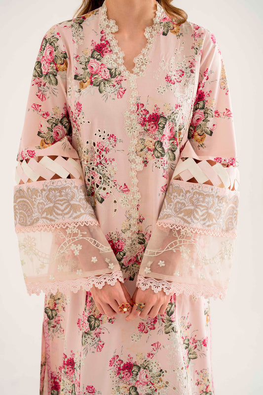 Lila By Sable V  Digital Printed  Lawn 3pc