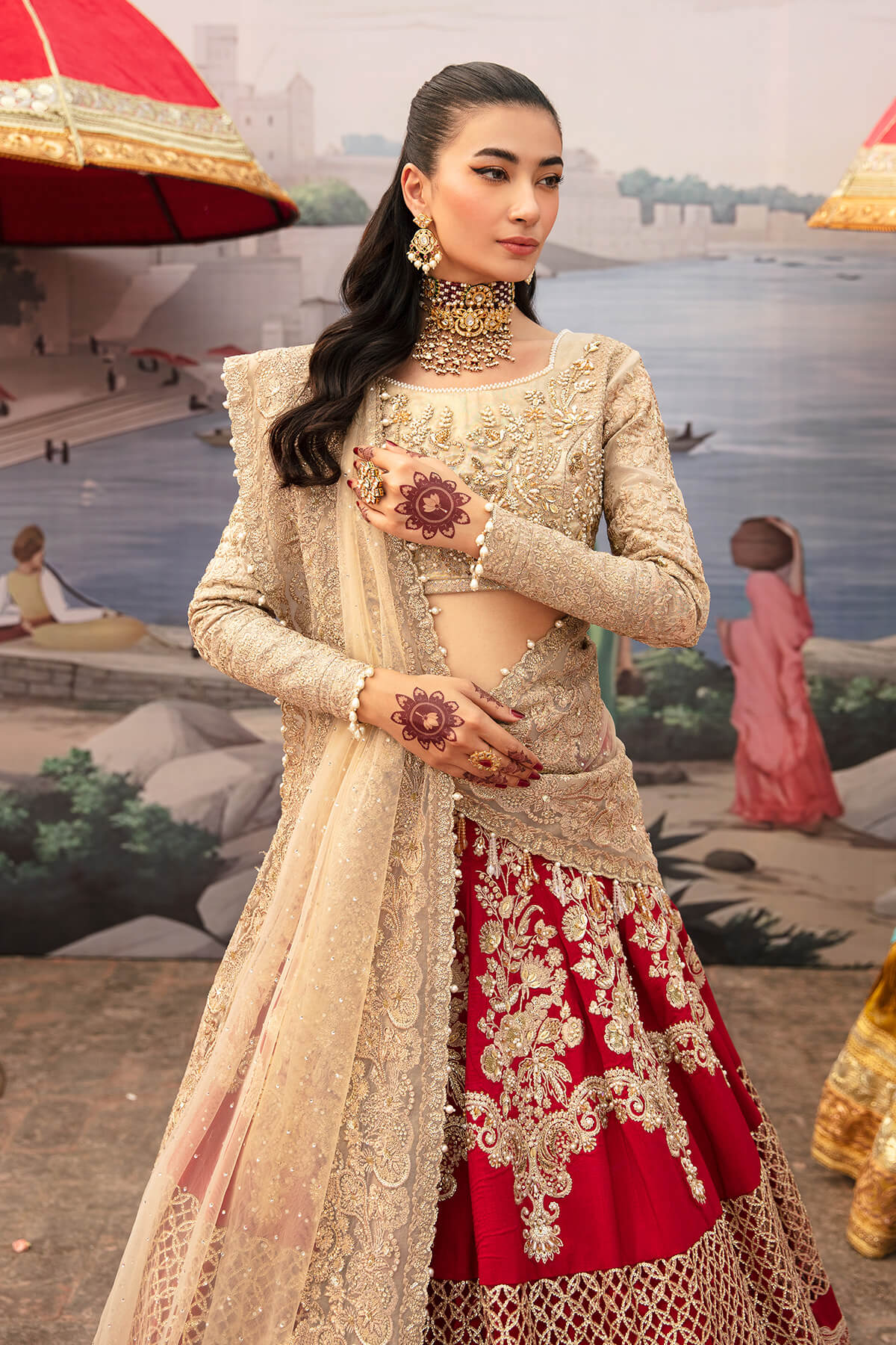 SERENE Kayseria Bridal Edit'24 Unstitched Collection - Jotey
