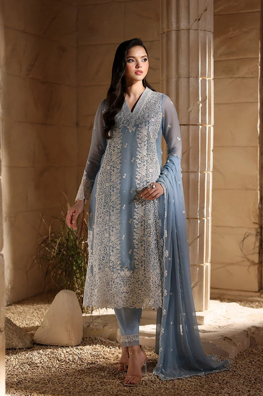 Azure Luxe 2025 Embroidered Chiffon Unstitched 3 Piece