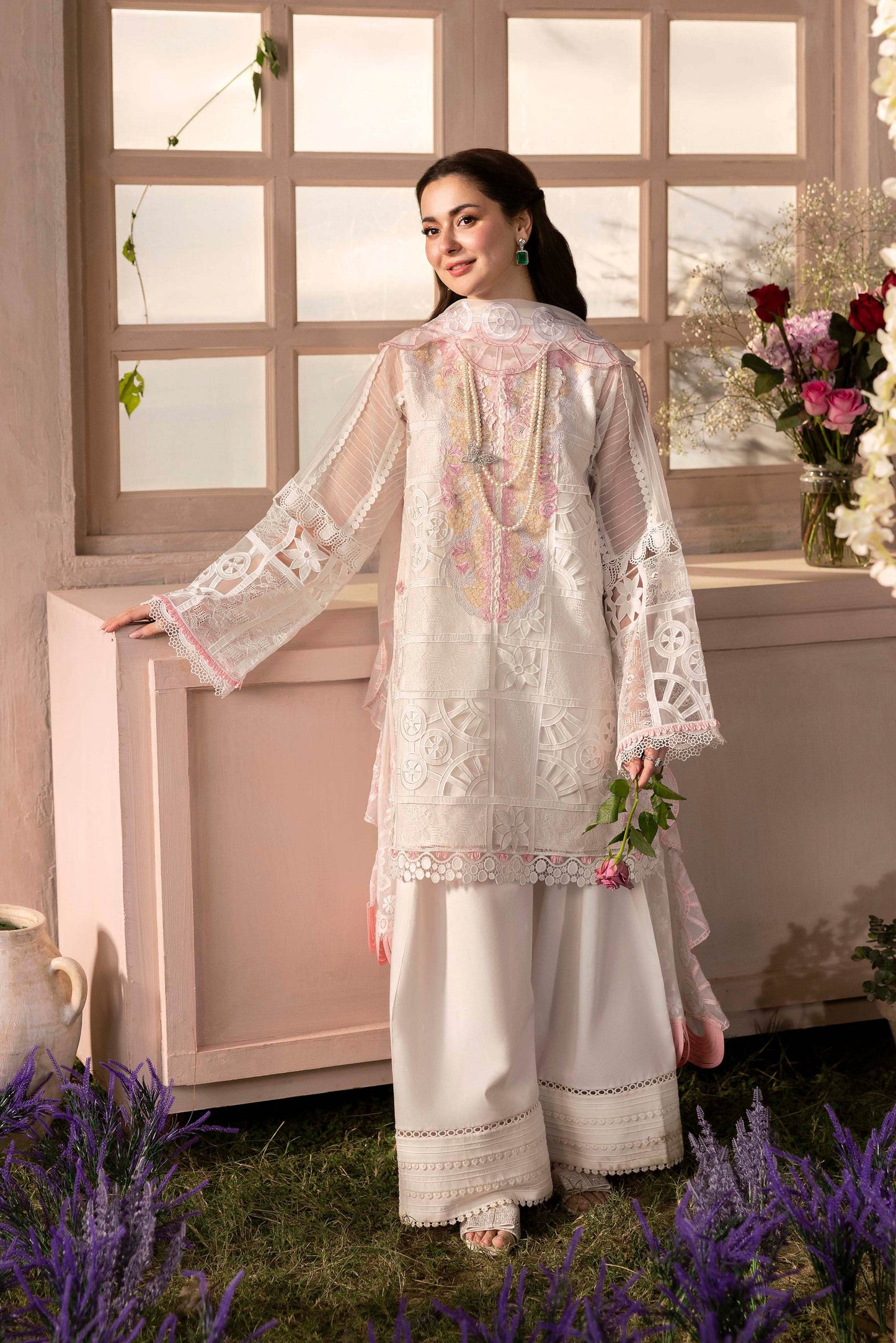 Sable V. Luxury Formal'25 Embroidered Unstitched 4pcs - Jotey