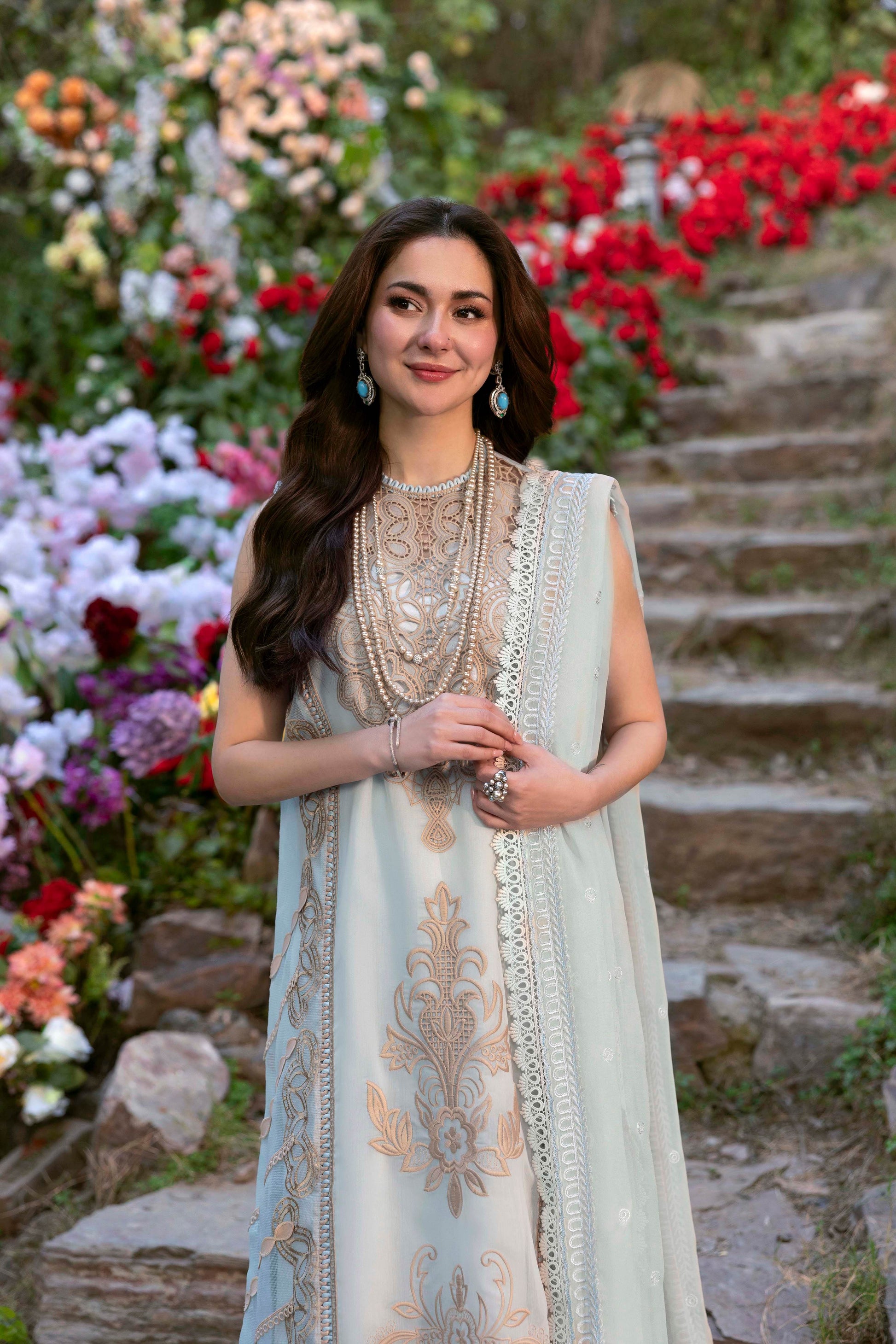 Sable V. Luxury Formal'25 Embroidered Unstitched 4pcs - Jotey