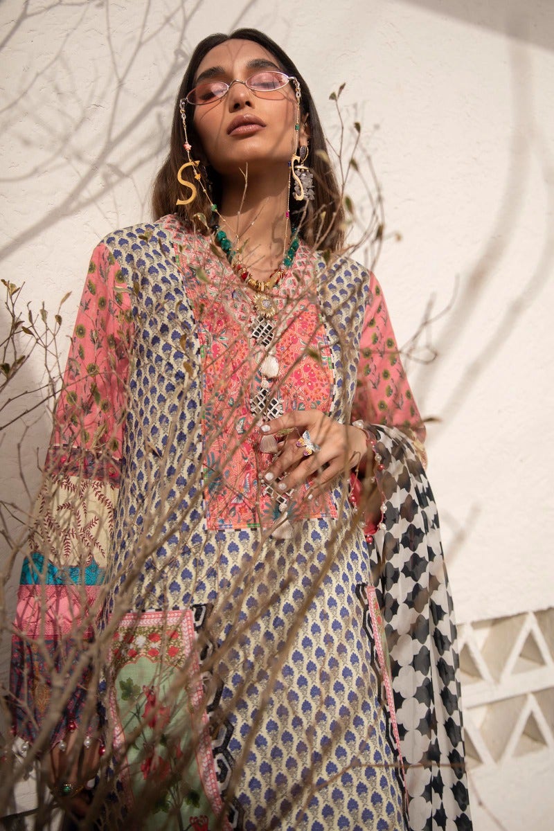 Sana Safinaz Muzlin Summer Vol-2 3pcs - Jotey