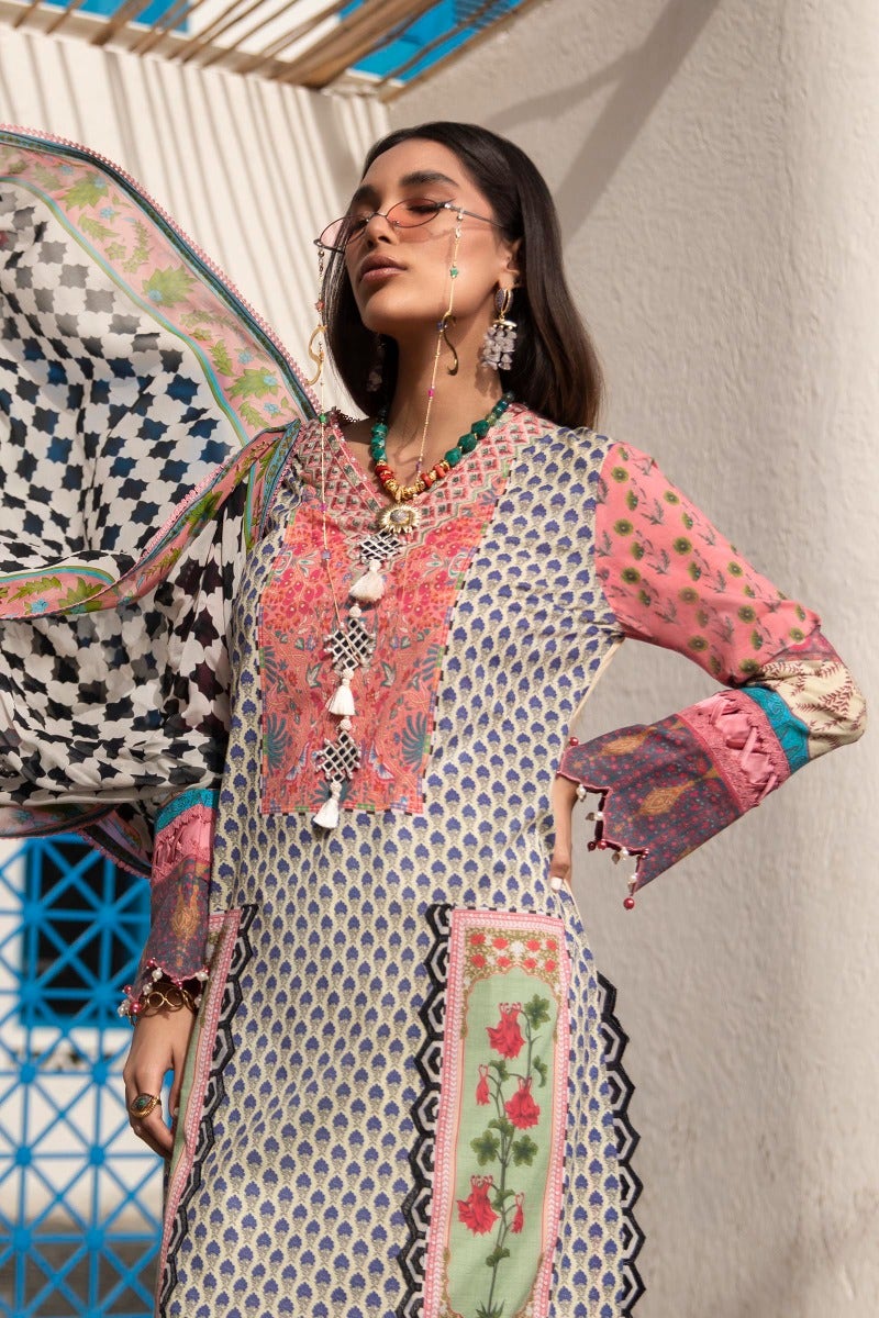 Sana Safinaz Muzlin Summer Vol-2 3pcs - Jotey