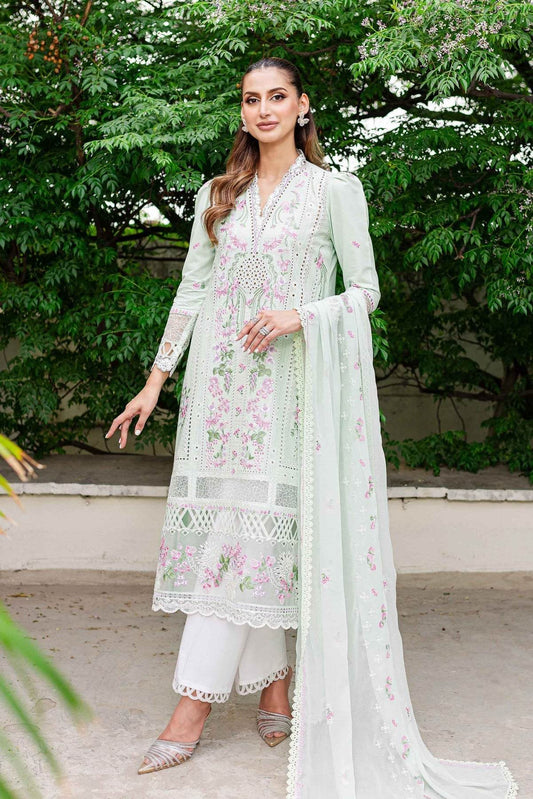 Shiree By Sablev Embroidered Unstitched 3pcs - Jotey
