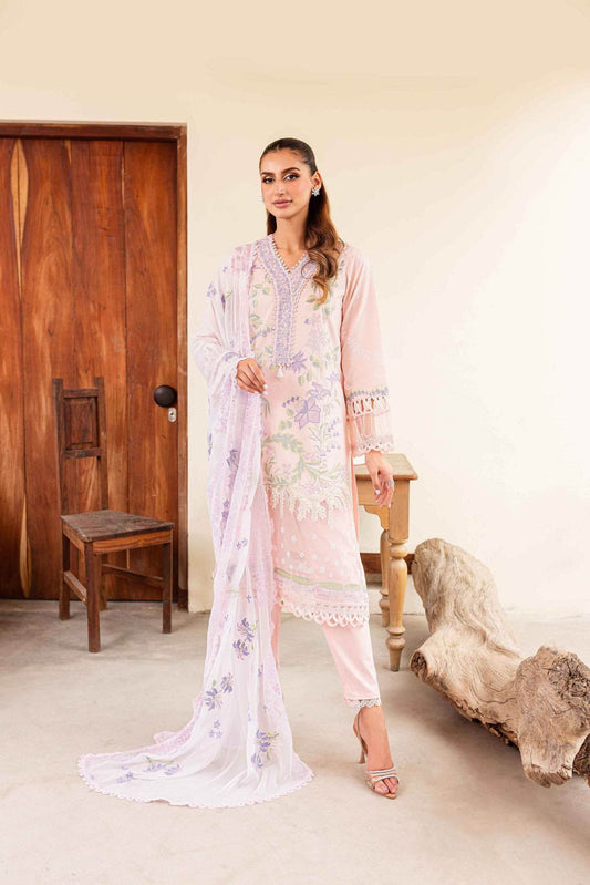 Shiree By Sablev Embroidered Unstitched 3pcs - Jotey