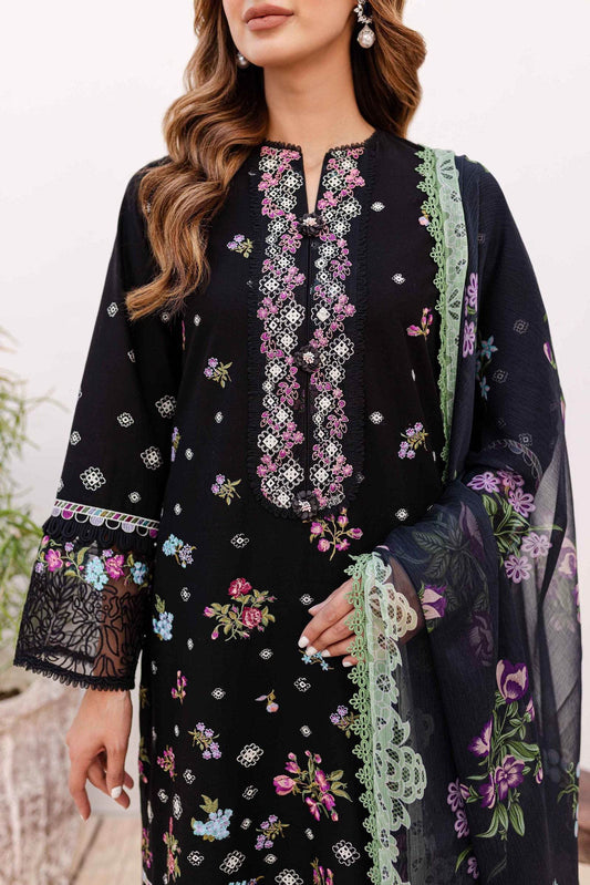 Shiree By Sablev Embroidered Unstitched 3pcs - Jotey