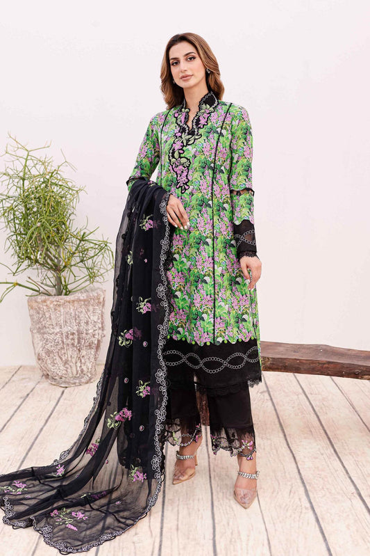 Shiree By Sablev Embroidered Unstitched 3pcs - Jotey