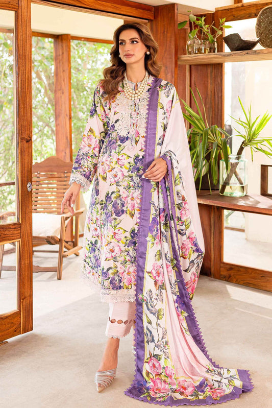 Shiree By Sablev Embroidered Unstitched 3pcs - Jotey