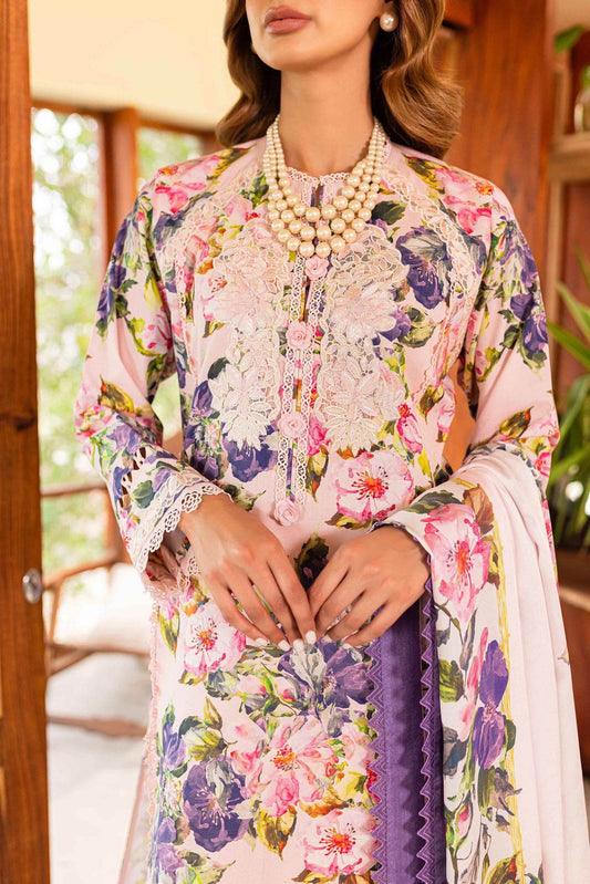 Shiree By Sablev Embroidered Unstitched 3pcs - Jotey