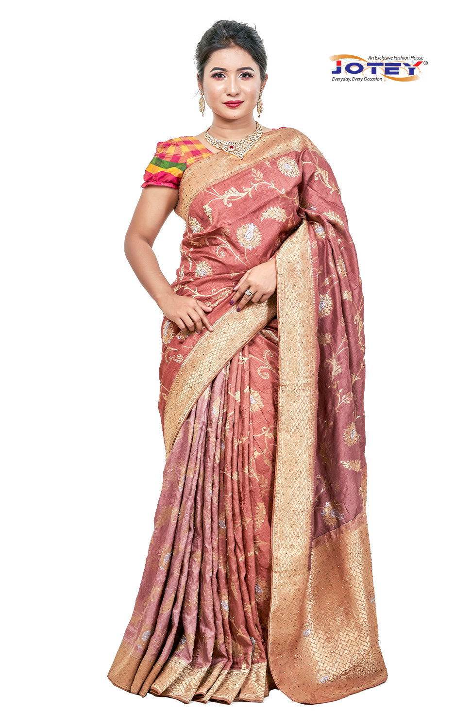 Stone Work Saree