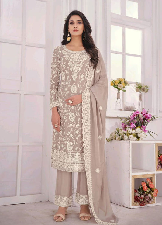 Swagat Swati Vol- 37 Unstitched 3pcs - Jotey