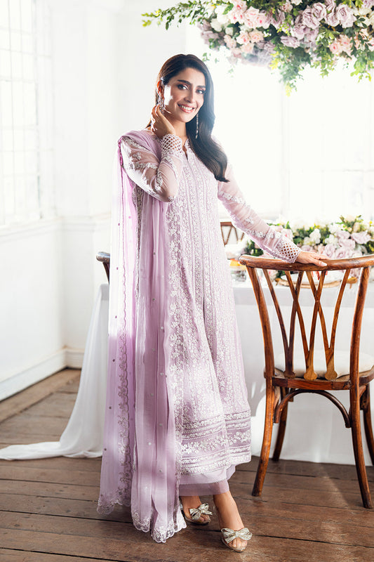 Azure Luxe'25 Embroidered Chiffon Unstitched 3pcs