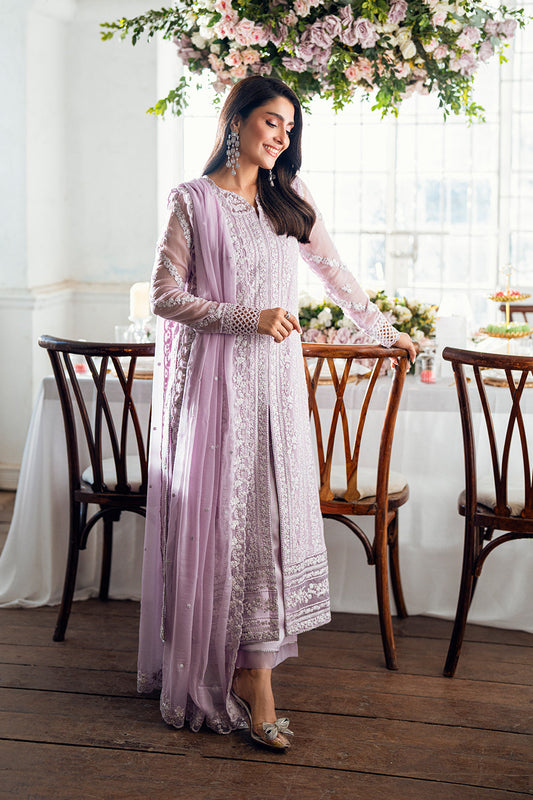 Azure Luxe'25 Embroidered Chiffon Unstitched 3pcs