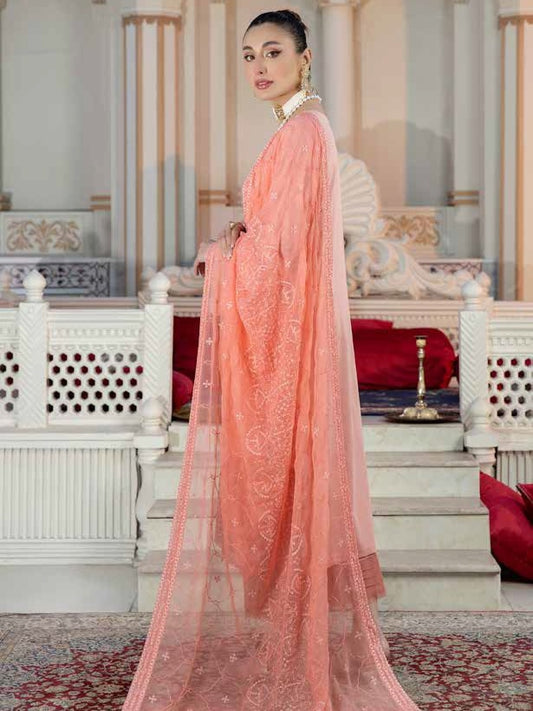 Tehzeeb by Riaz Arts Embroidered Swiss Voil 3Pcs - Jotey