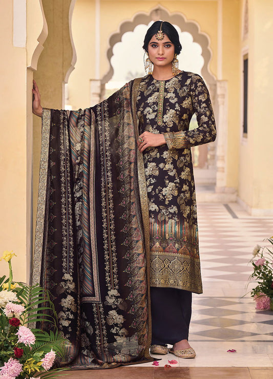 The Wild Simar Vol- 04 Unstitched 3pcs - Jotey