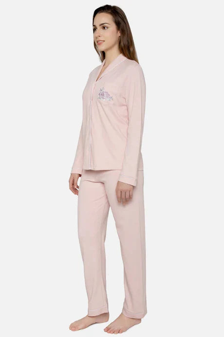 Triumph Cotton Comfort LSL Top & Trousers Jotey