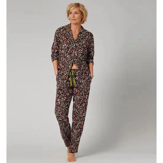 Triumph Floral Print Boyfriend Payjamas - Jotey