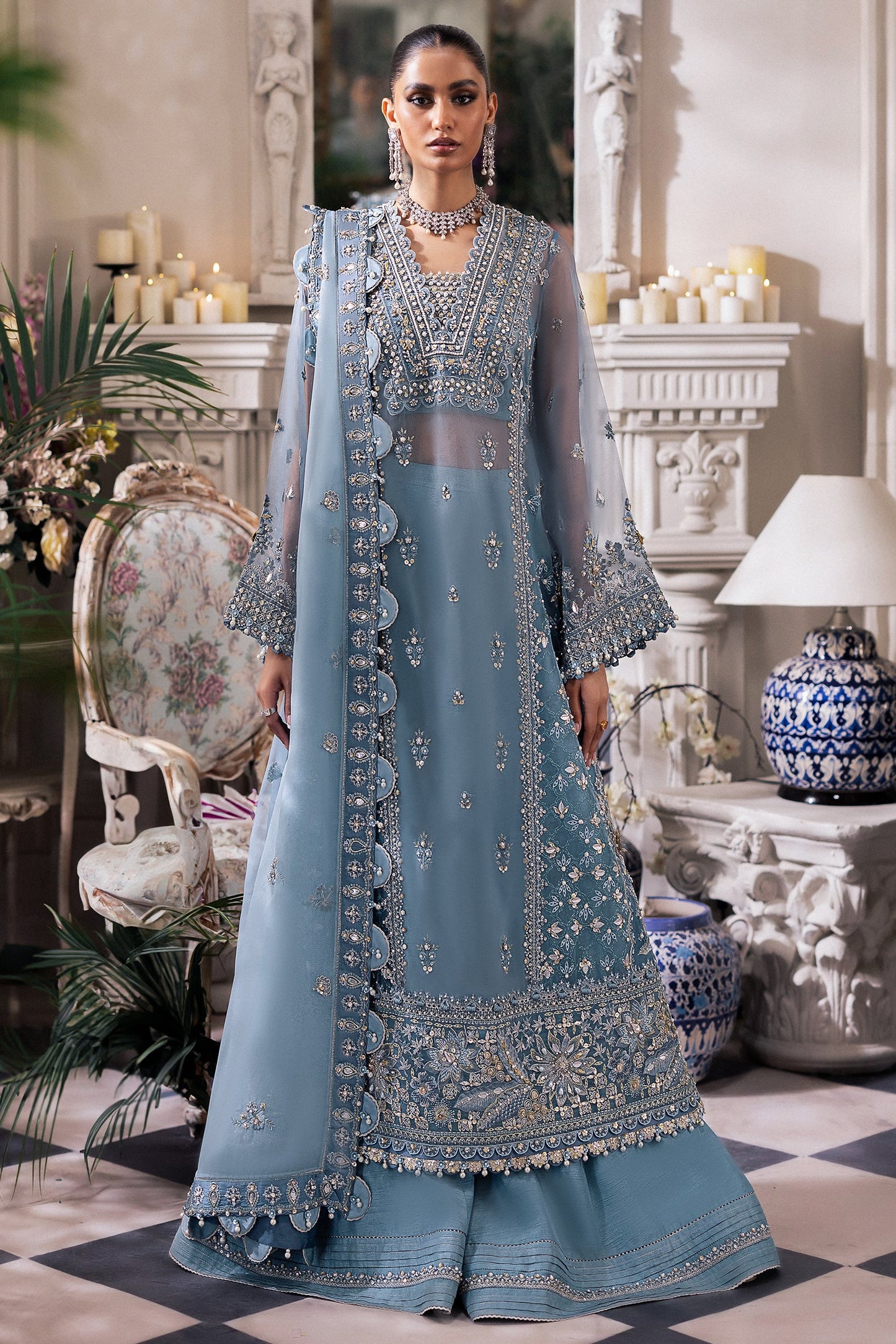 GOSSAMER BY ZAHA Luxury Unstitched 3pcs