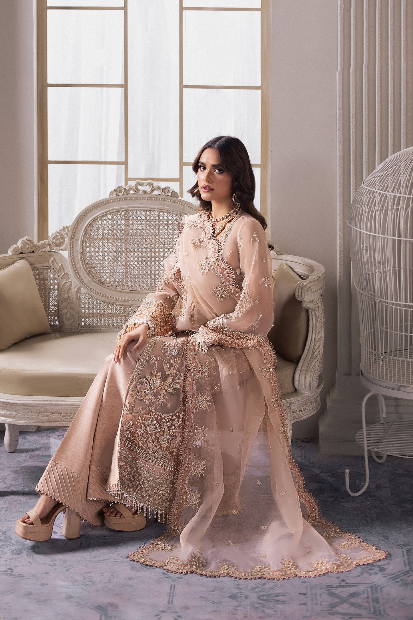 GOSSAMER BY ZAHA Luxury Unstitched 3pcs