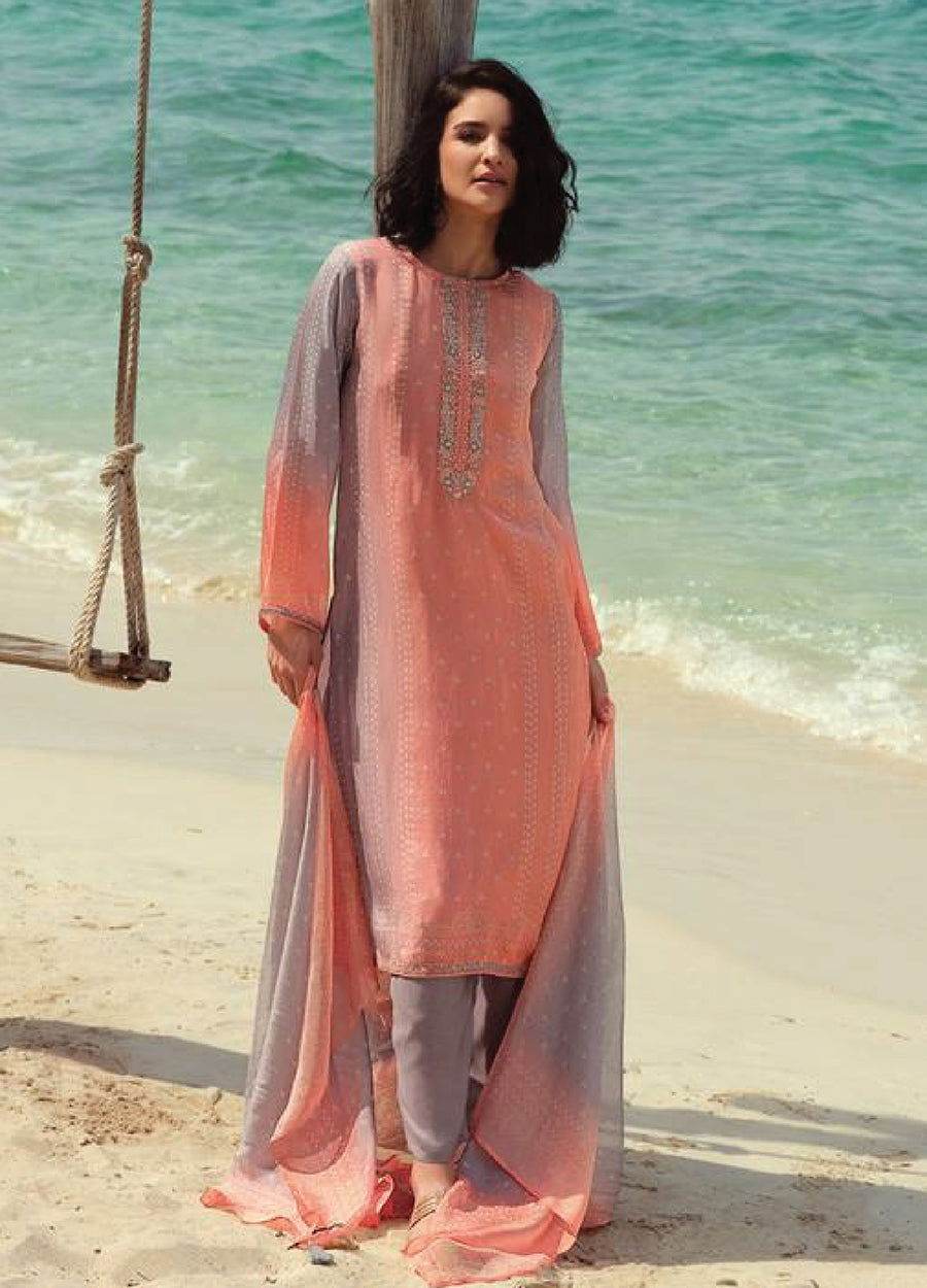 Varsha Naavya Unstitched 3pcs - Jotey