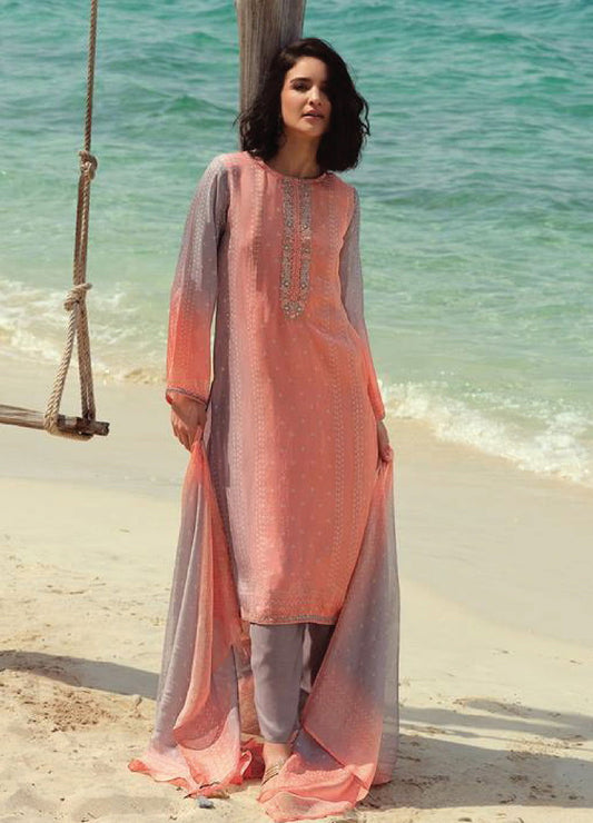 Varsha Naavya Unstitched 3pcs - Jotey