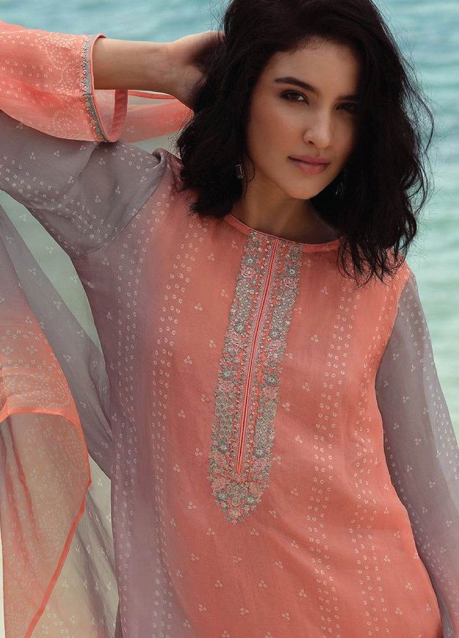 Varsha Naavya Unstitched 3pcs - Jotey