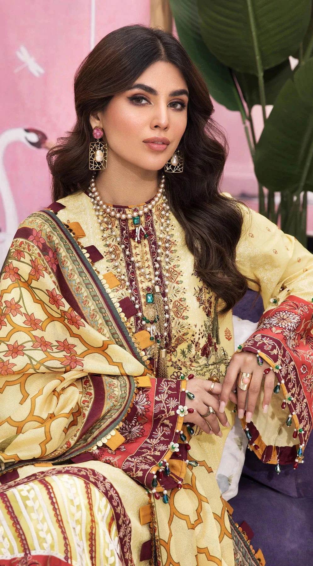 Viva Anaya Lawn 3Pcs - Jotey