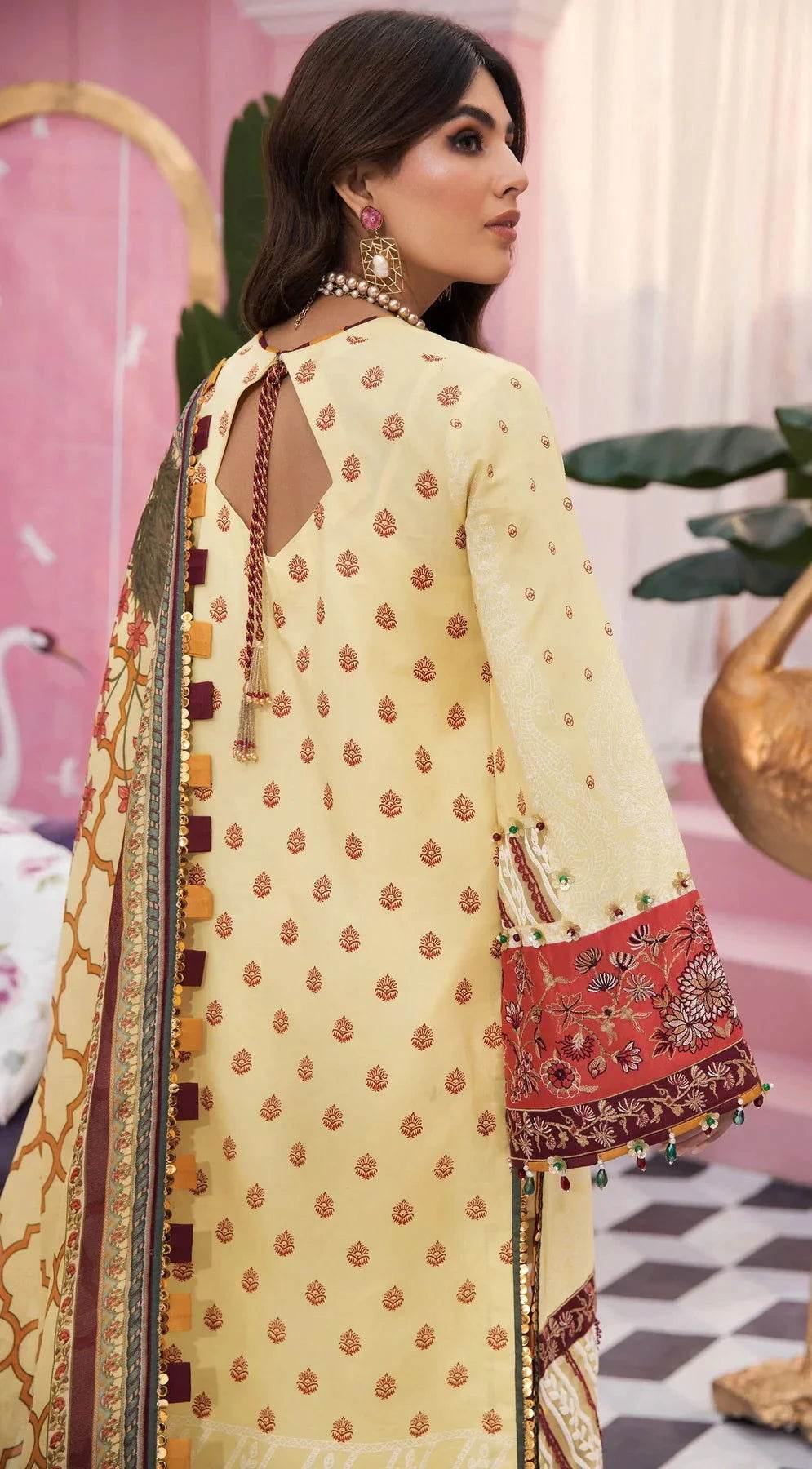 Viva Anaya Lawn 3Pcs - Jotey