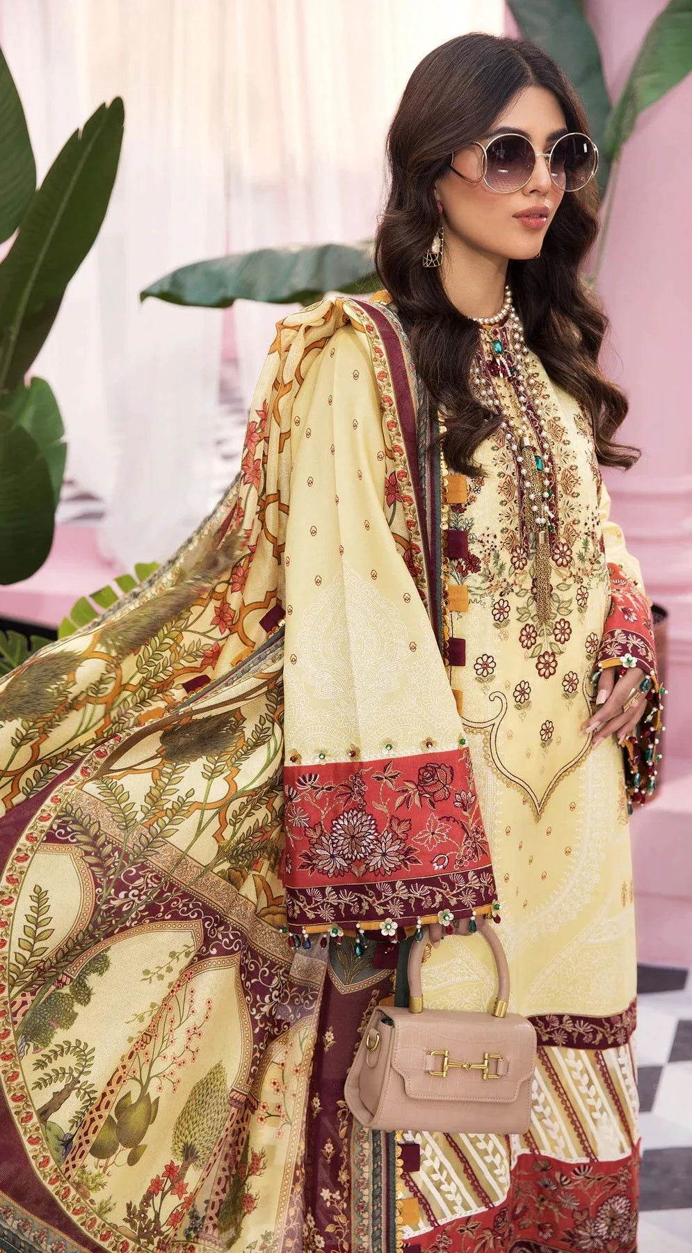 Viva Anaya Lawn 3Pcs - Jotey