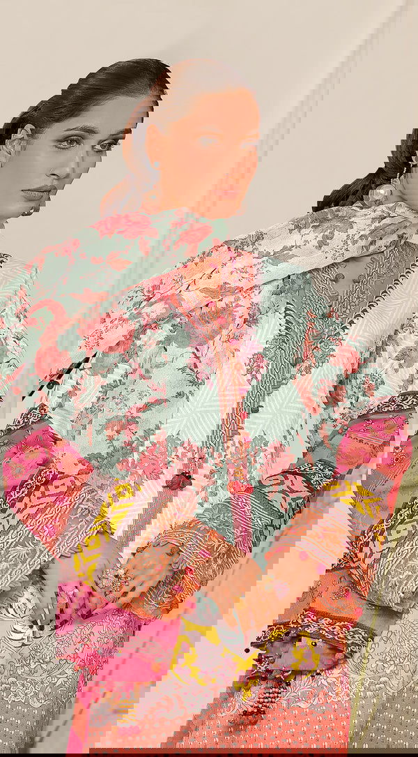 Viva Prints 23 by Anaya Unstitched Lawn 3pcs - Jotey