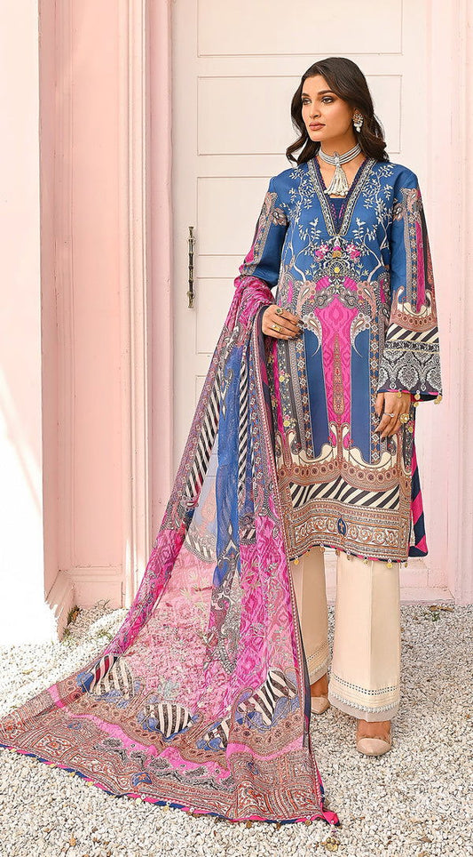 Viva Prints 23 by Anaya Unstitched Lawn 3pcs - Jotey