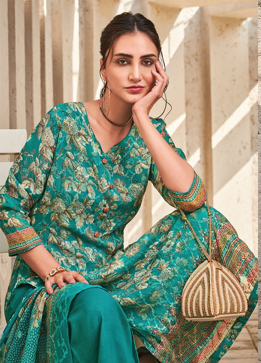 Vivek Shreya Unstitched 3pcs - Jotey