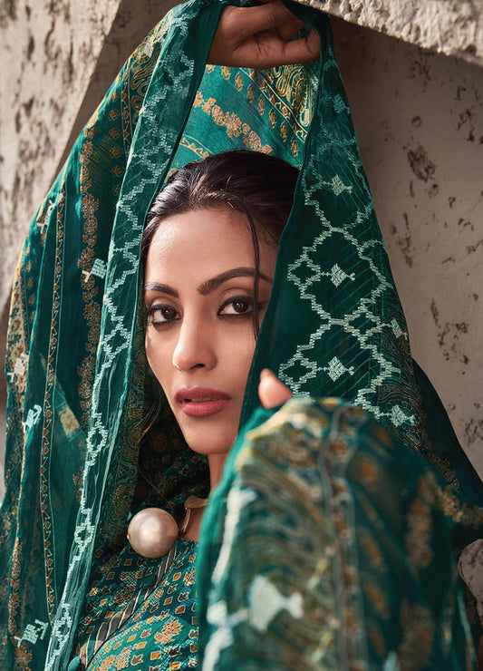 Vivek Shreya Unstitched 3pcs - Jotey