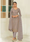 Vivek Vivanta Organza Unstitched 3pcs - Jotey