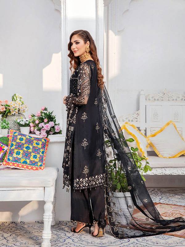 Zebtan By Farmaish Vol 5 Embroidered 3pcs - Jotey