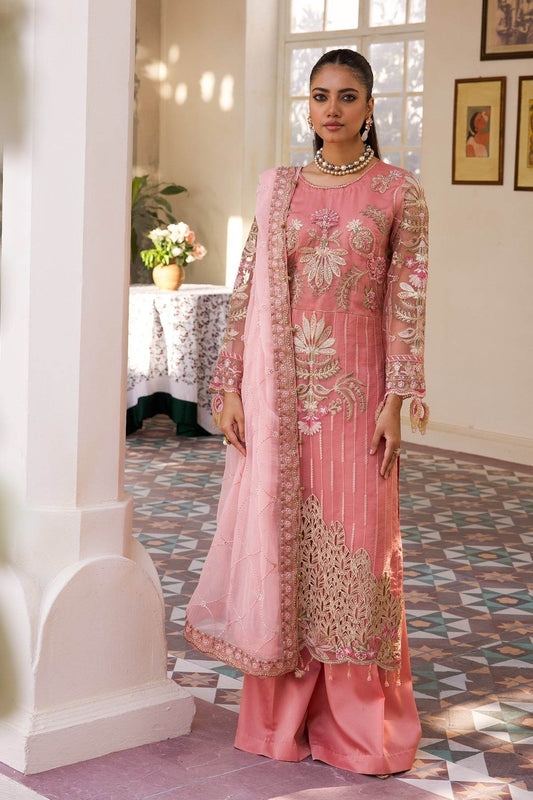 Zeenat Vol 17 Luxury Semi Stitched 3pcs - Jotey