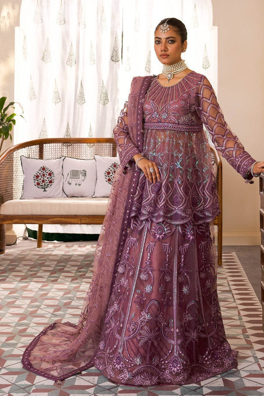 Zeenat Vol 17 Luxury Semi Stitched 3pcs - Jotey