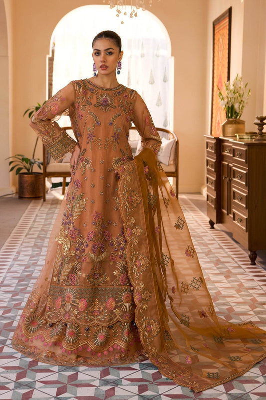 Zeenat Vol 17 Luxury Semi Stitched 3pcs - Jotey