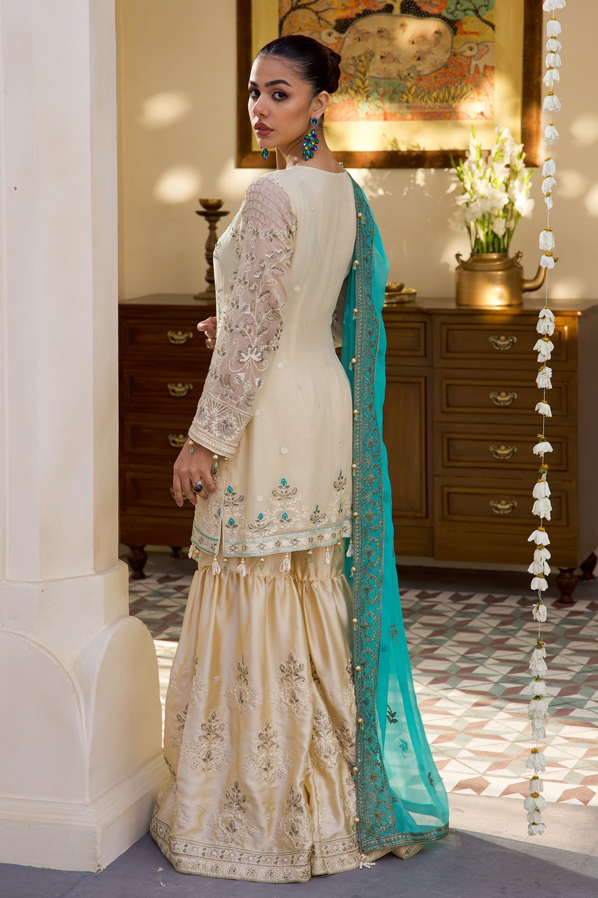 Zeenat Vol 17 Luxury Semi Stitched 3pcs - Jotey