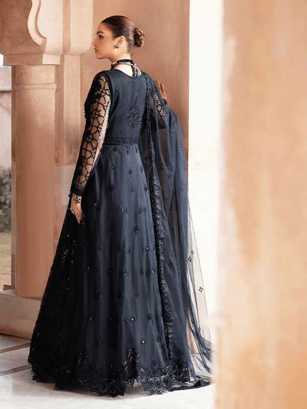 Zeenat Vol 19 Luxury EMB. Semi Stitched 3pcs - Jotey