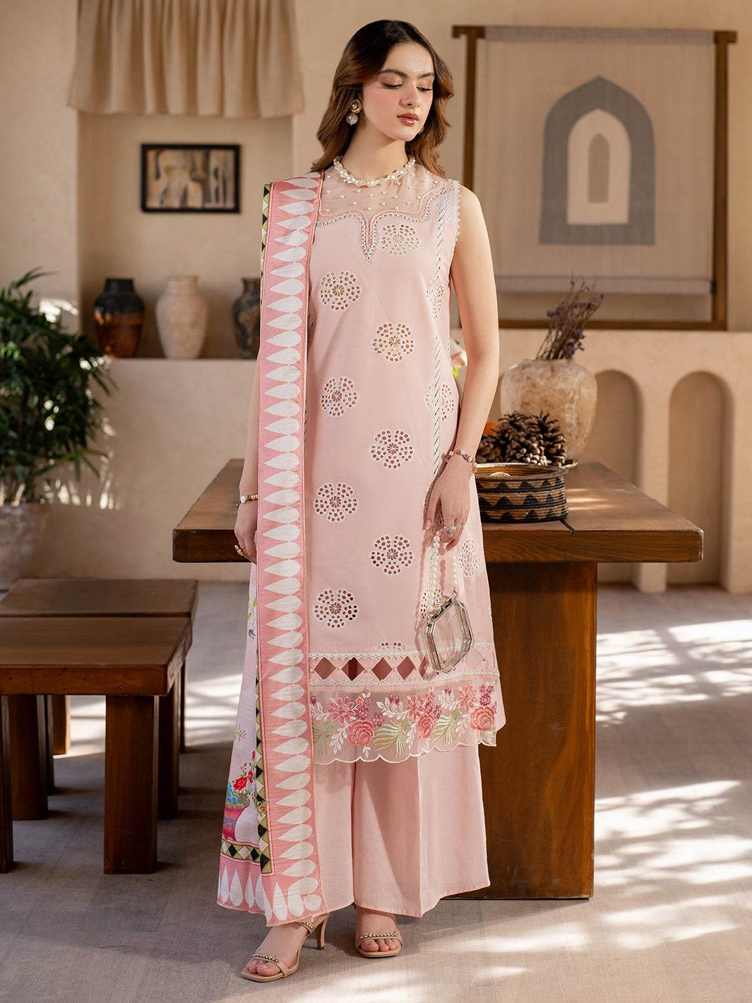Stella By Mahnur Embroidered Lawn Unstitched 3pcs - Jotey