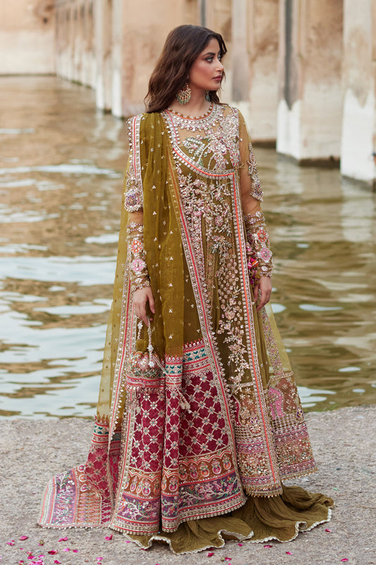 Qalamkar Sadmani Luxury Formals Unstitched 3pcs
