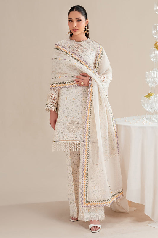 Iris By Jazmin Embroidered Luxury Lawn Unstitched 3pcs
