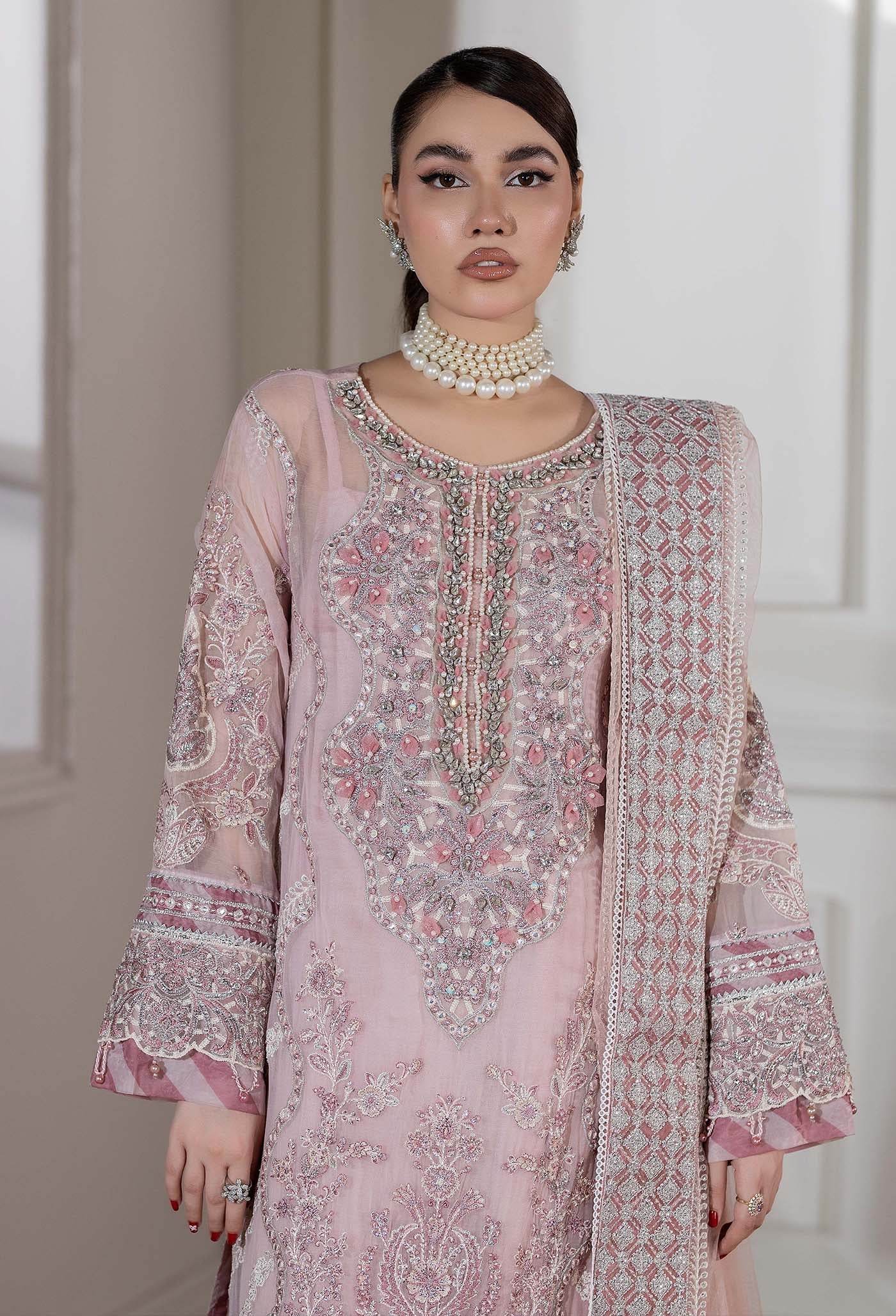 Adan's Libas Traditional Essence Unstitched Semi Formals 3pcs - Jotey