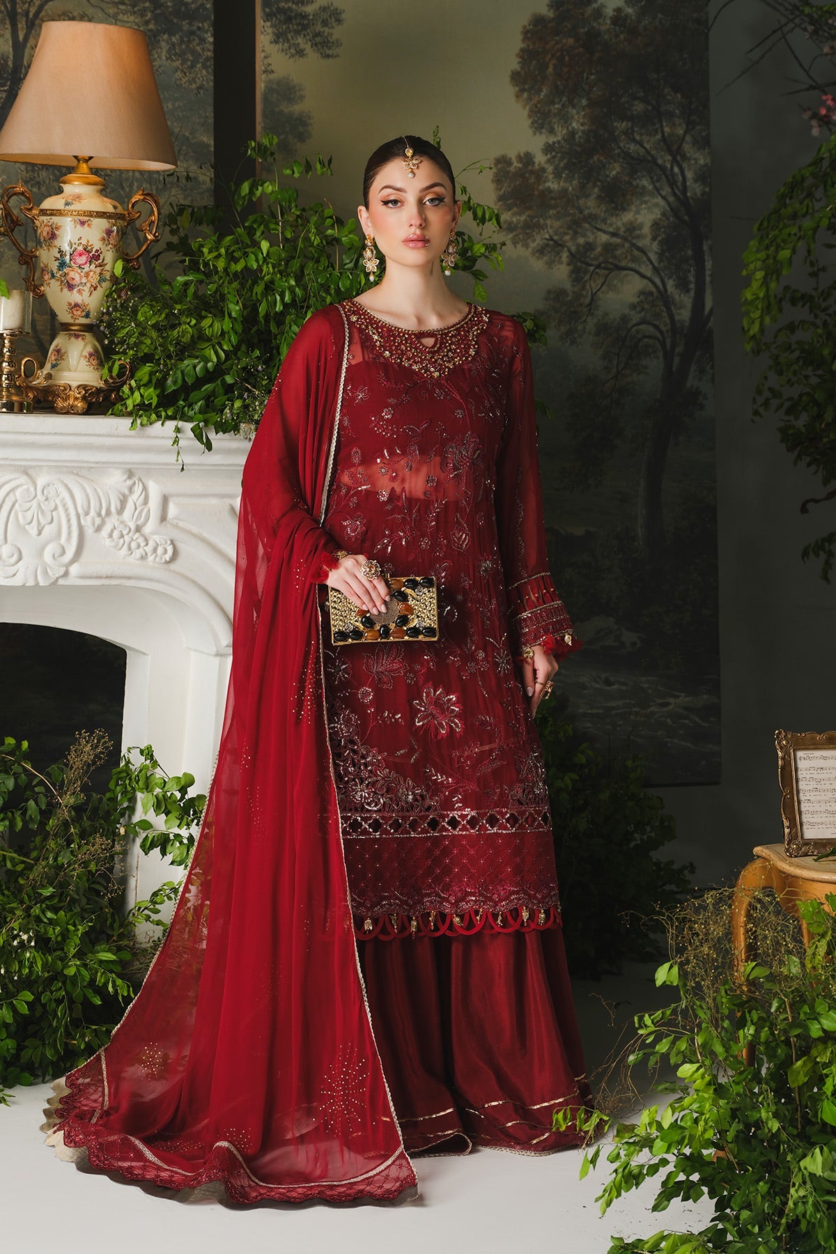 Ayla Luxury Formals Unstitched 3pcs