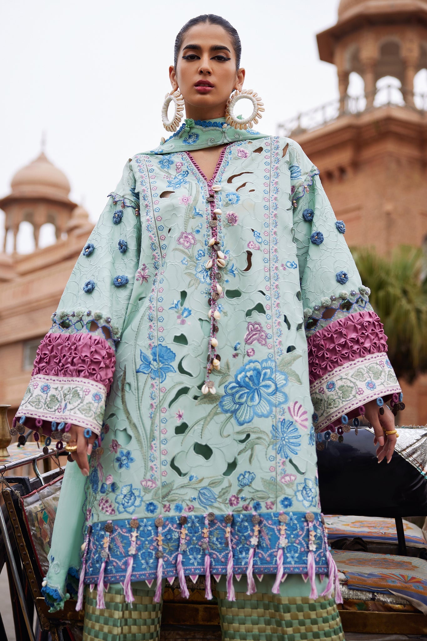 Elan Embroidered Lawn Unstitched 3pcs