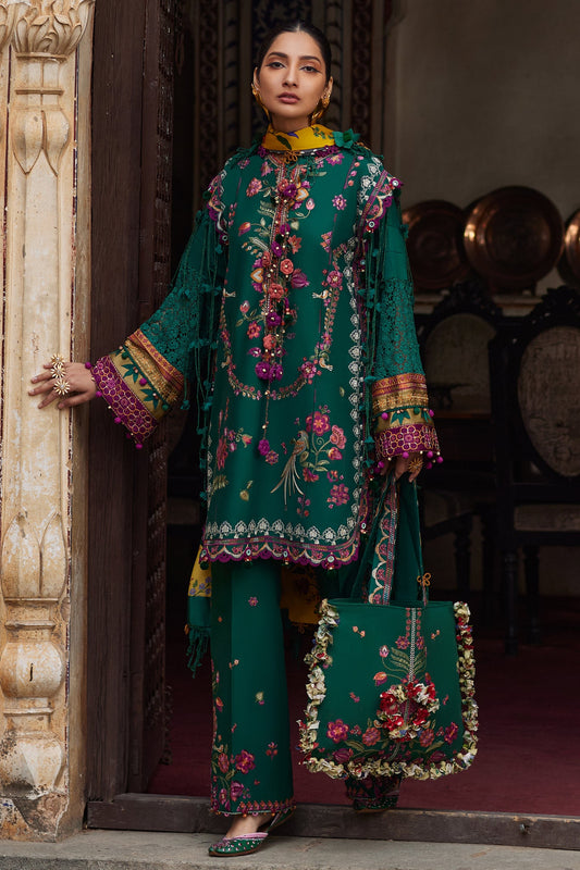 Elan Embroidered Lawn Unstitched 3pcs