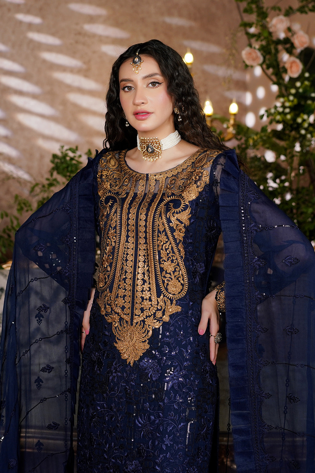 Aarzu Luxury Embroidered Vol-03 Unstitched 3Pcs